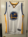 NWT Stephen Curry Golden State Warriors Adidas Swingman White Jersey Men’s XL+2