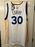 NWT Stephen Curry Golden State Warriors Adidas Swingman White Jersey Men’s XL+2