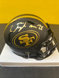 S.F. 49ERS ELIJAH MITCHELL AUTOGRAPHED SIGNED ECLIPSE MINI HELMET BECKETT HOLO