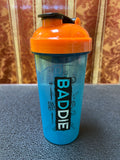 G FUEL Baddie Shaker Cup Blue Orange Black 24 oz Limited Collector Cup
