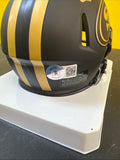 S.F. 49ERS ELIJAH MITCHELL AUTOGRAPHED SIGNED ECLIPSE MINI HELMET BECKETT HOLO