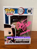 Abby Trott Signed Demon Slayer Nezuko Kamado Funko POP!