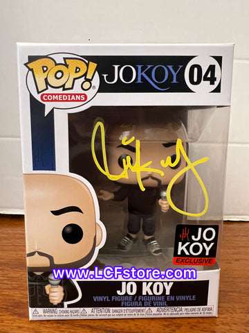 Funko Pop Comedians Jo Koy 04 Signed Autographed Exclusive Vaulted w/ Protector