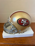 Y.A. YA Tittle SIGNED San Francisco 49ers Mini Helmet HOF 71 JSA  Authentication