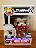 KEONE YOUNG Signed G.I. JOE STORM SHADOW FUNKO POP Vinyl JSA Cert 7BAP 1/130