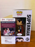 Funko DC Super Heroes SUPERMAN #07 7BAP 180PCS Signed DEAN CAIN JSA