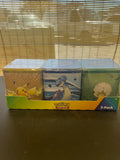 Pokemon TCG Stacking Tins 3-Pack Costco Exclusive 2023 Factory Sealed 9 Booster Packs