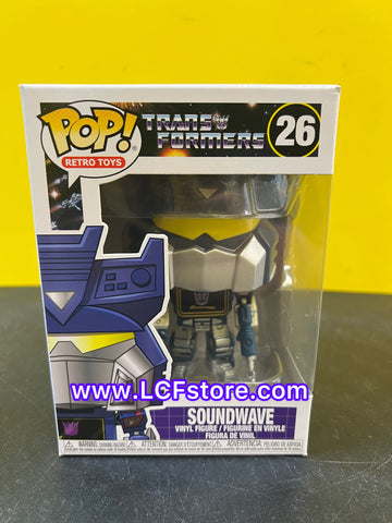 Funko Pop Retro Toys Transformers Soundwave 26