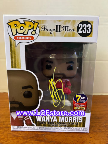 Boyz II Men Wanya Morris signed Funko POP!