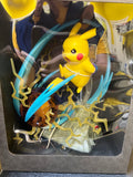 Pokemon Select Pikachu 1/10 Scale Deluxe Figure Light FX, Jazwares NEW