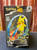 Pokemon Select Pikachu 1/10 Scale Deluxe Figure Light FX, Jazwares NEW