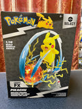 Pokemon Select Pikachu 1/10 Scale Deluxe Figure Light FX, Jazwares NEW