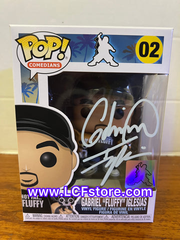 Funko Pop! Comedians Gabriel Iglesias #02 Autographed by Gabriel Iglesias JSA