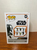 Funko pop! Star Wars The Mandalorian W/ Dark Saber 491 Box Warehouse Exclusive