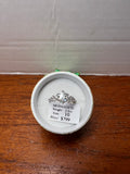 2 CT Round Moissanite Ring Size 10 Silver Tone Side Stone Engagement Ring Box