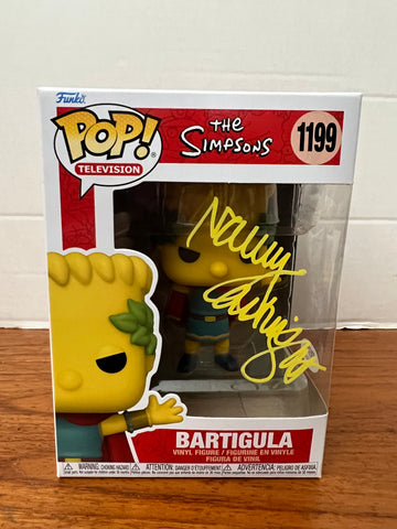 Nancy Cartwright autographed The Simpsons Bartigula Funko POP!