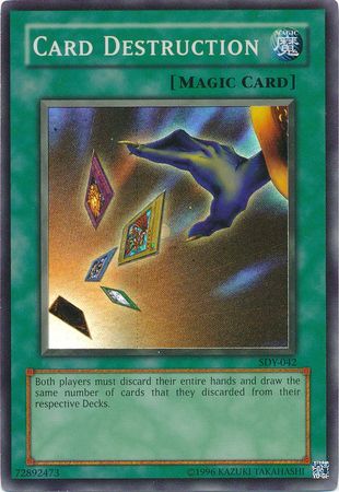 Card Destruction - SDY-042 - Super Rare Unlimited