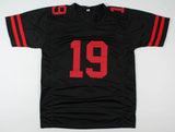 Deebo Samuel Signed 49ers Black Jersey (JSA COA) San Francisco Wide Receiver