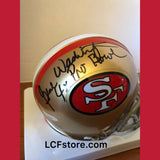 San Francisco 49ers Legend Gene Washington Autograph Mini Helmet