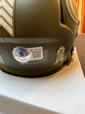 San Francisco 49ers Talanoa Hufanga Signed Mini Helmet