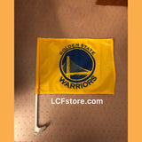 Golden State Warriors Car Window Flag