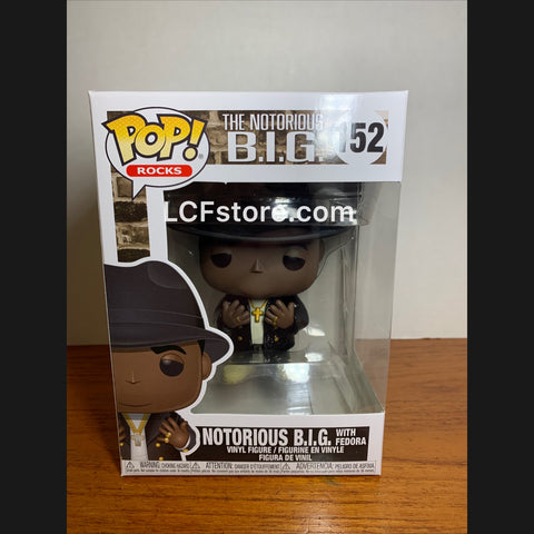 The Notorious B.I.G with Fedora Funko POP!