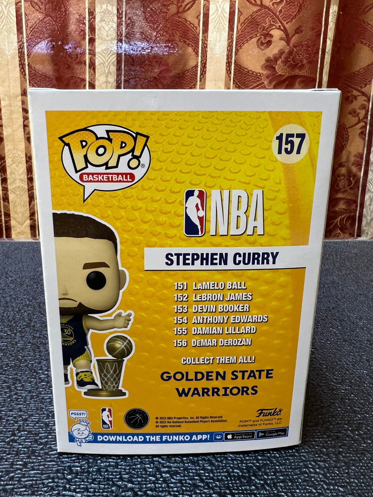 NBA Pop! Vinyl Figure Stephen Curry Championship Trophy (Fugitive Toys