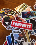 Lot of 42 Fortnite Stickers