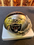 Bo Jackson signed Oakland Raiders Flash Mini Helmet