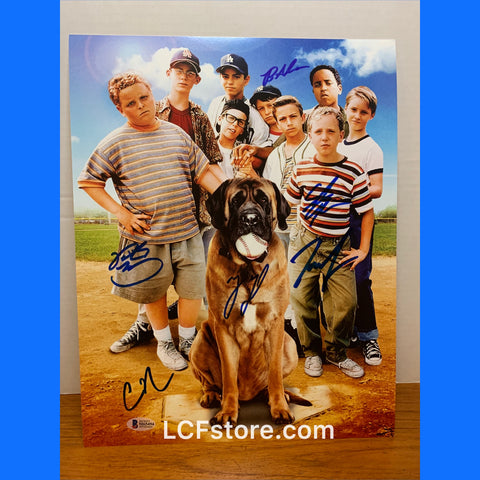 The Sandlot (6) Guiry, Leopardi, Adams +3 Signed 11x14 Photo