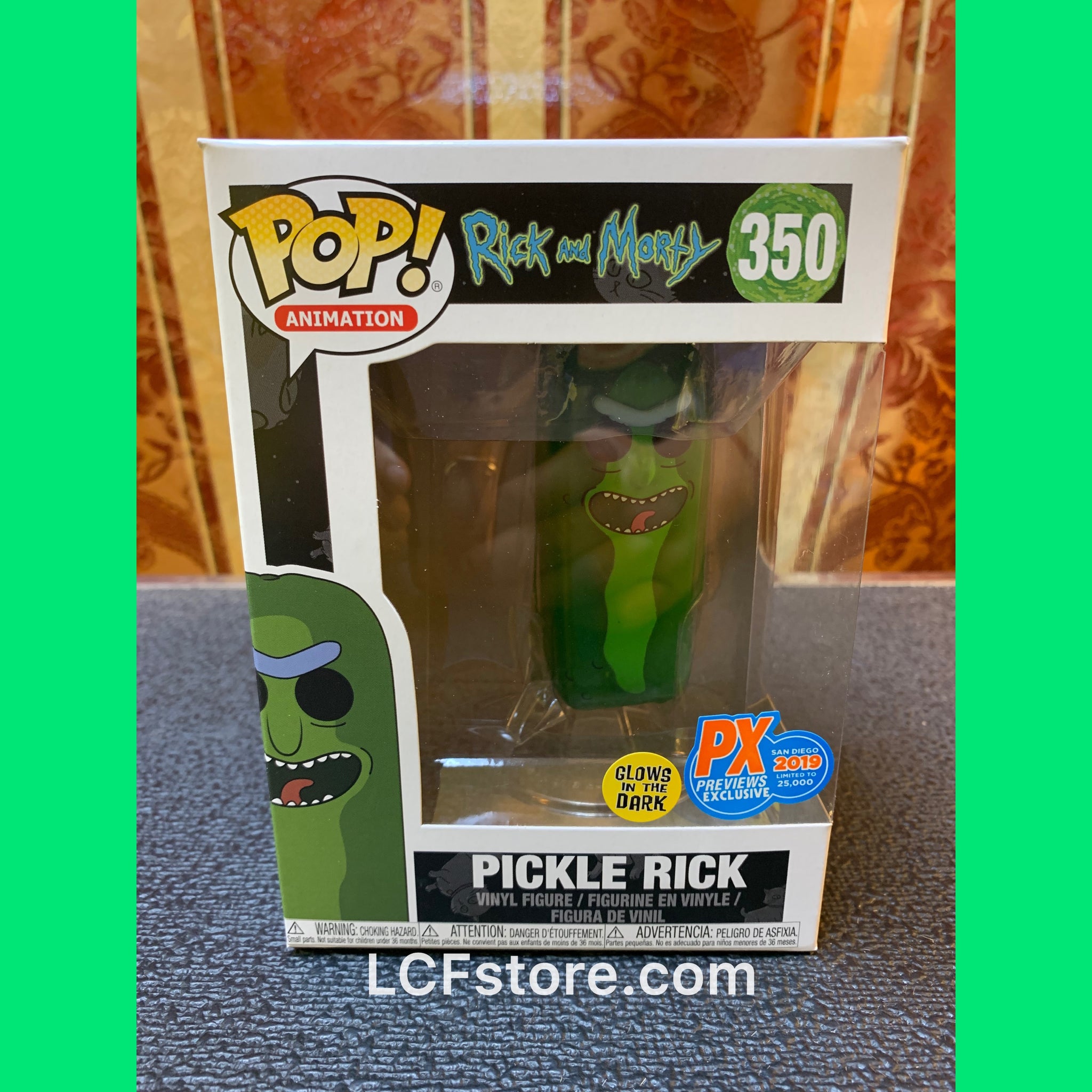 Pickle Rick GITD Preview Exclusive Funko POP! – LCFStore.com