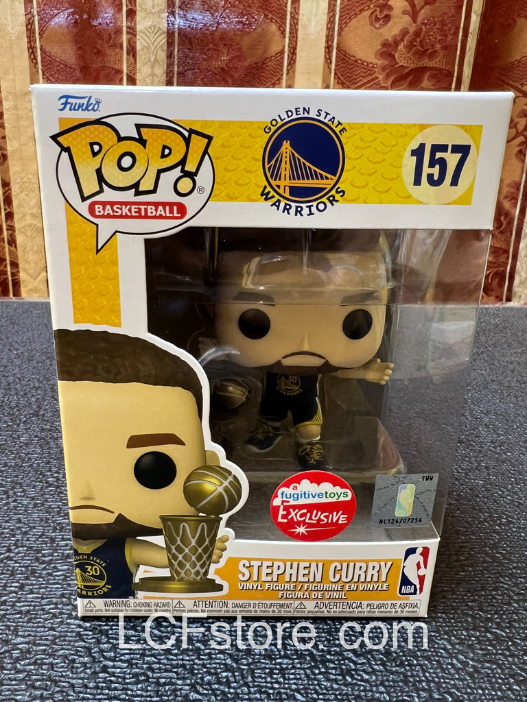 Golden State Warriors Stephen Curry Fugitive Toys Exclusive Funko POP! –