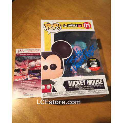 Mickey Mouse Funko Shop Exclusive POP Signed by Bret Iwan