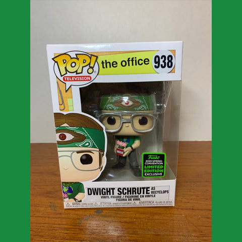 The Office Dwight Schrute Recyclops 2019 ECCC Funko POP!