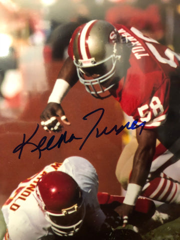 San Francisco 49ers legend Keena Turner autograph photo.