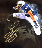 Penn St. and NY Giants Saquon Barkley Signed 8x10