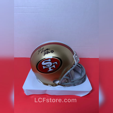 San Francisco 49ers George Kittle signed Mini Helmet