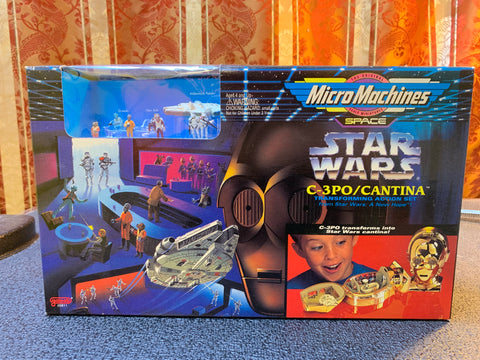 Micro Machine Star Wars C-3PO/Cantina Action Set