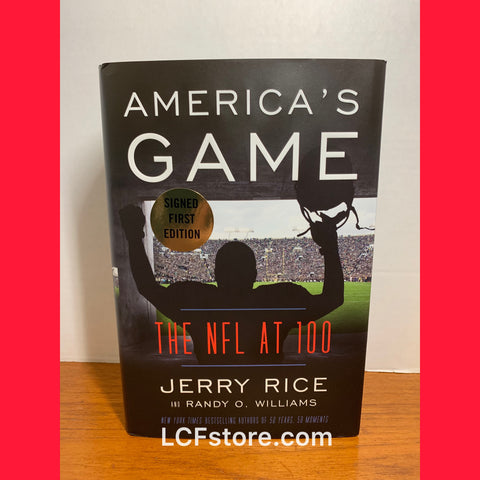Jerry Rice Signed First Edition America’s Game Book