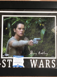 Star Wars Daisy Ridley autographed Framed Photo