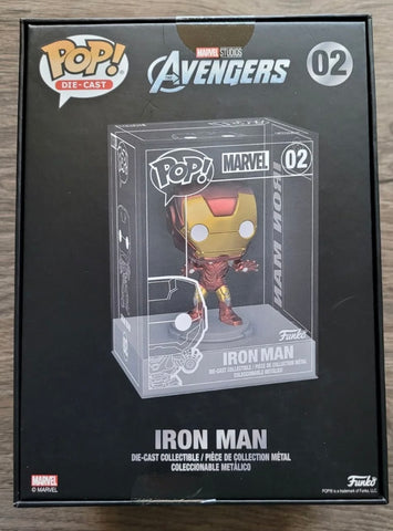 Die-Cast Iron Man Funko POP!
