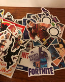 Lot of 42 Fortnite Stickers