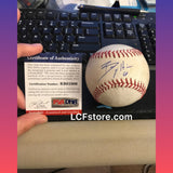 Billy Hamilton Autograph MLB game Used Ball