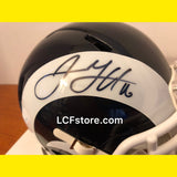 Los Angeles Rams Jared Goff Autograph Mini Helmet