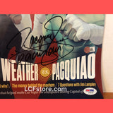 Manny Pacquiao Autograph Vegas Seven Mayweather vs Pacquiao Magazine