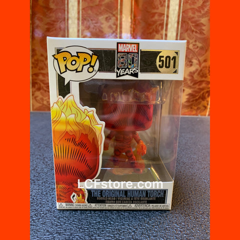 Marvel 80th First Appearance Human Torch Pop! Vinyl Figure
