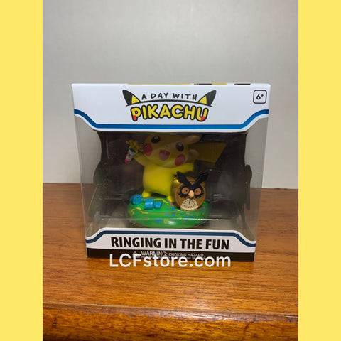 A Day With Pikachu “Ringing in the Fun” Figure