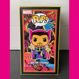 Jack Coleman signed Marvel Doctor Strange Black Light Funko POP