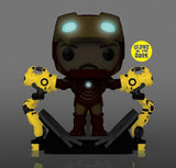 Iron Man 2 Iron Man MK IV with Gantry Glow-in-the-Dark 6-Inch Deluxe Pop! Preview Exclusive