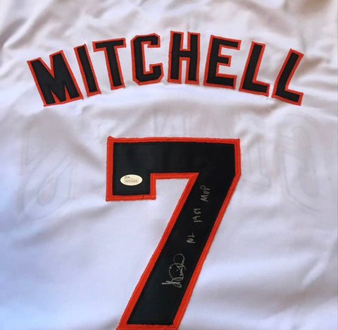 San Francisco Giants Kevin Mitchell autograph Jersey